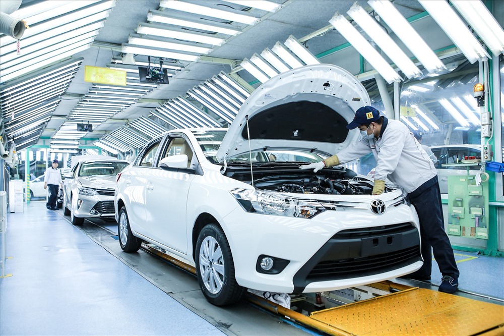 Nhà máy TMV 1 của hãng Toyota Việt Nam. Ảnh: Toyota VN