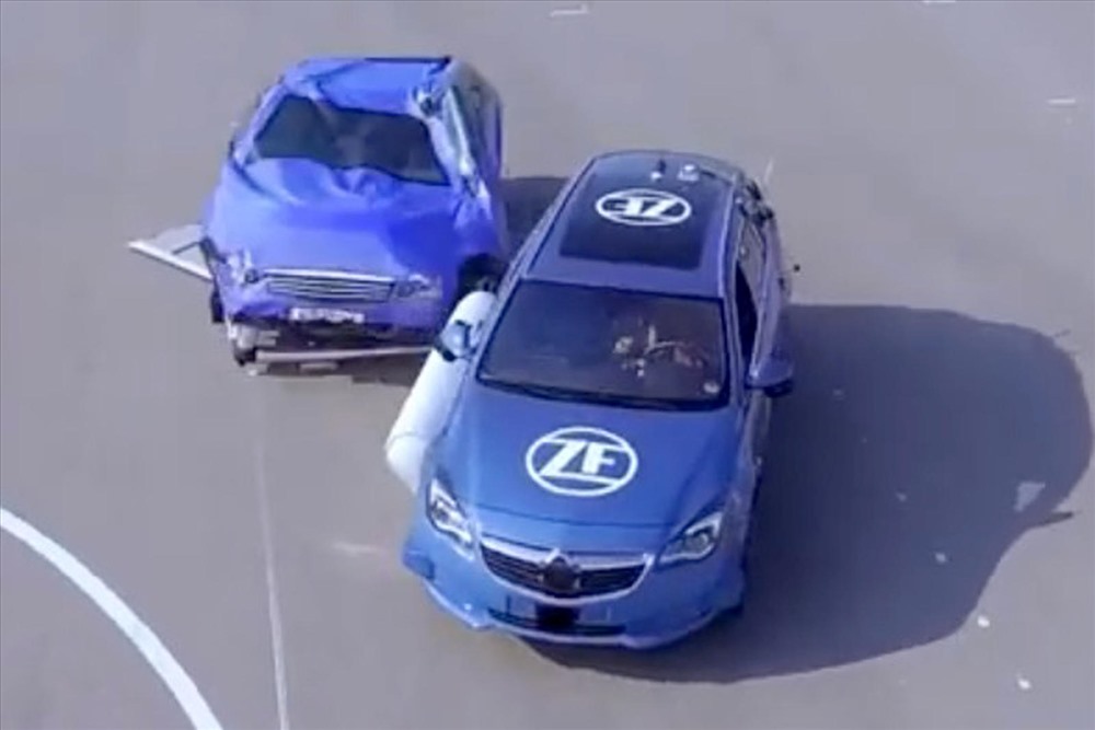 Hiện nay túi khí trên vẫn đang trong giai đoạn thử nghiệm. Ảnh: AutoBlog