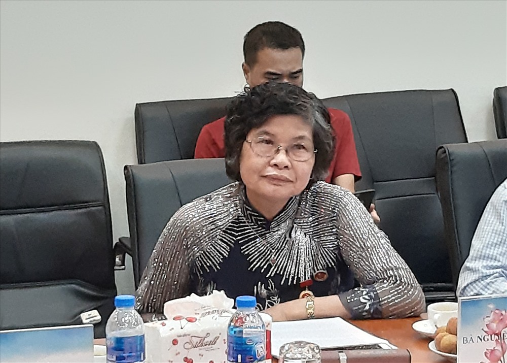 Nữ cựu chiến binh Nguyễn Thị Thúy Ngân.Ảnh: P.V