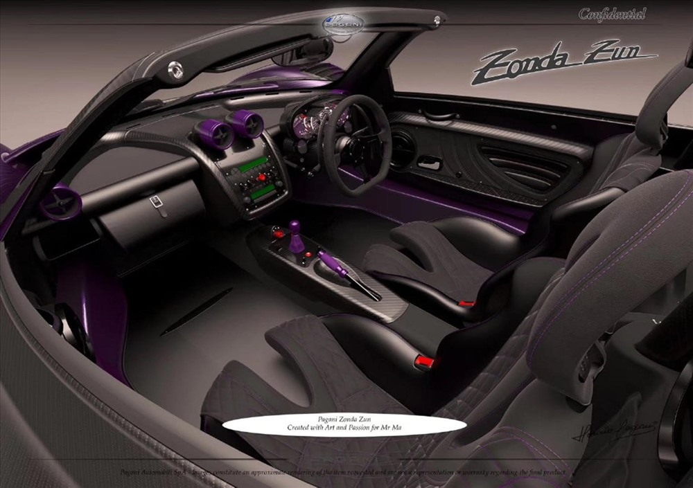 Màu tím là màu chủ đạo của chiếc xe phiên bản đặc biệt này. Ảnh: Carbuzz