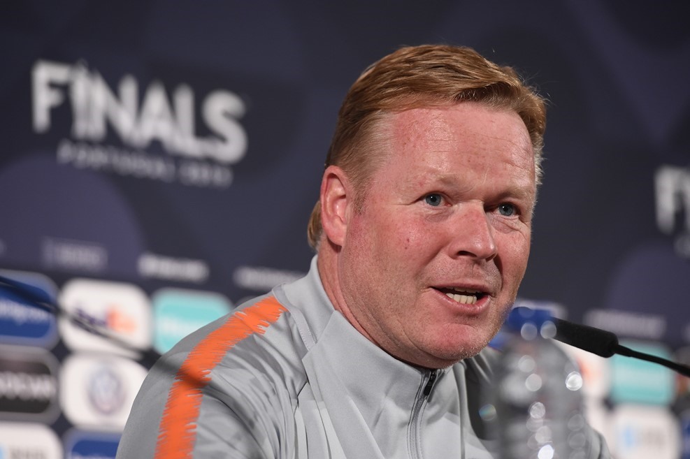 HLV Ronald Koeman đang sở hữu nhiều cầu thủ trẻ đầy tài năng trong đội hình. Ảnh: UEFA