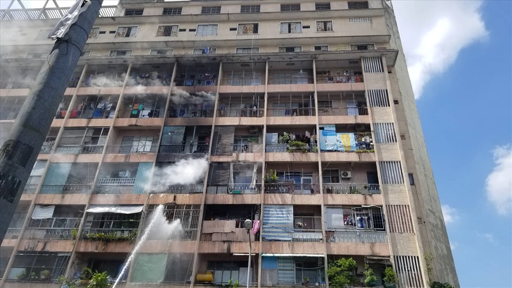 Vụ cháy tại chung cư quận 5, TPHCM