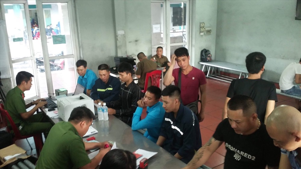 Đã có gần 300 lao động là thợ lò, CBCNV được cấp căn cước công dân trong 4 ngày vừa qua. Ảnh: CAQN