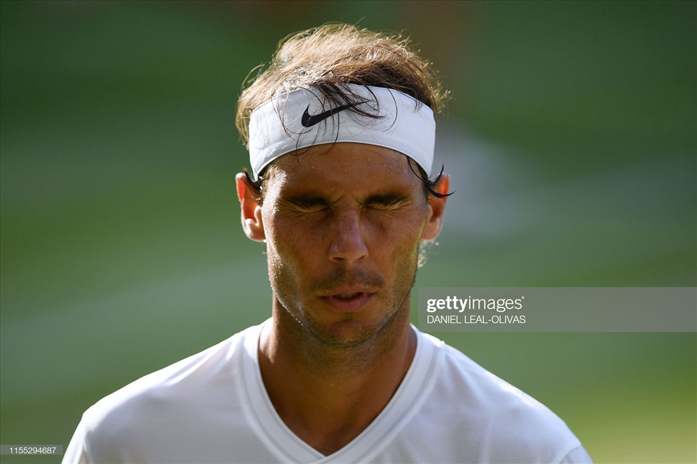 Nadal không gặp may. Ảnh: Getty.