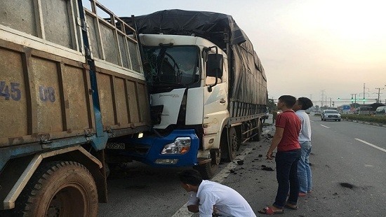 Hiện trường vụ tai nạn. Ảnh: congly.vn.