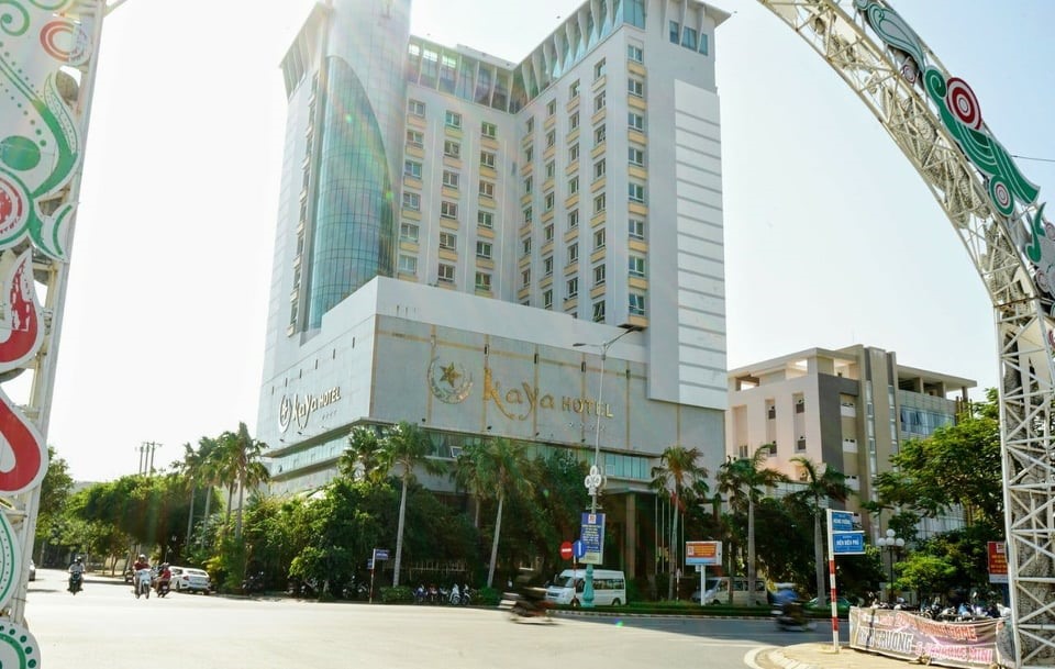 Lô đất A11 Hùng Vương (Dự án Trung tâm Hội nghị tiệc cưới, khách sạn Kaya 2). Ảnh: PV