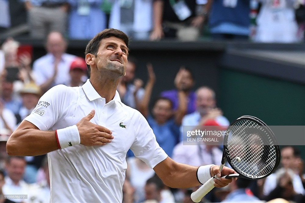 Nole vĩ đại. Ảnh: Getty.