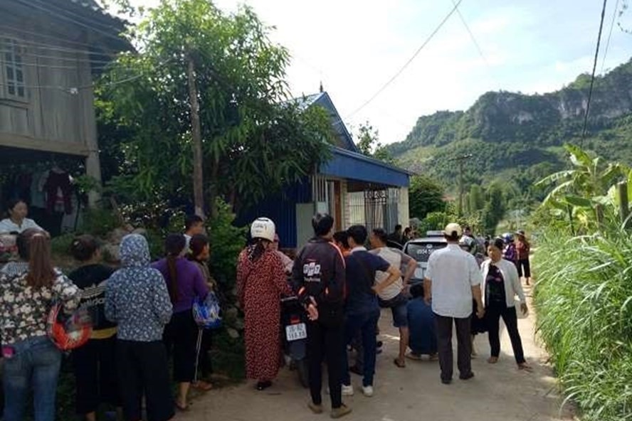 Vụ tẩm xăng đốt 5 người trong nhà. Ảnh: DV
