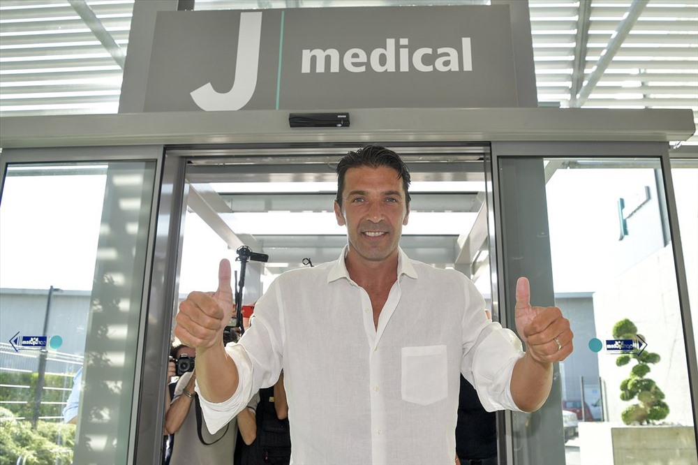 Buffon đã quay lại. Ảnh: Getty.