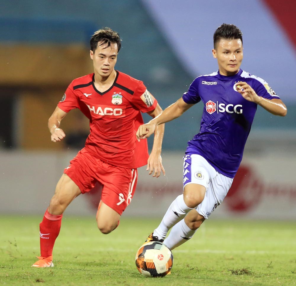“HAGL đá cho vui” nhưng khả năng rớt hạng hay đá play-off là điều hoàn toàn có thể xảy ra. Ảnh: VPF