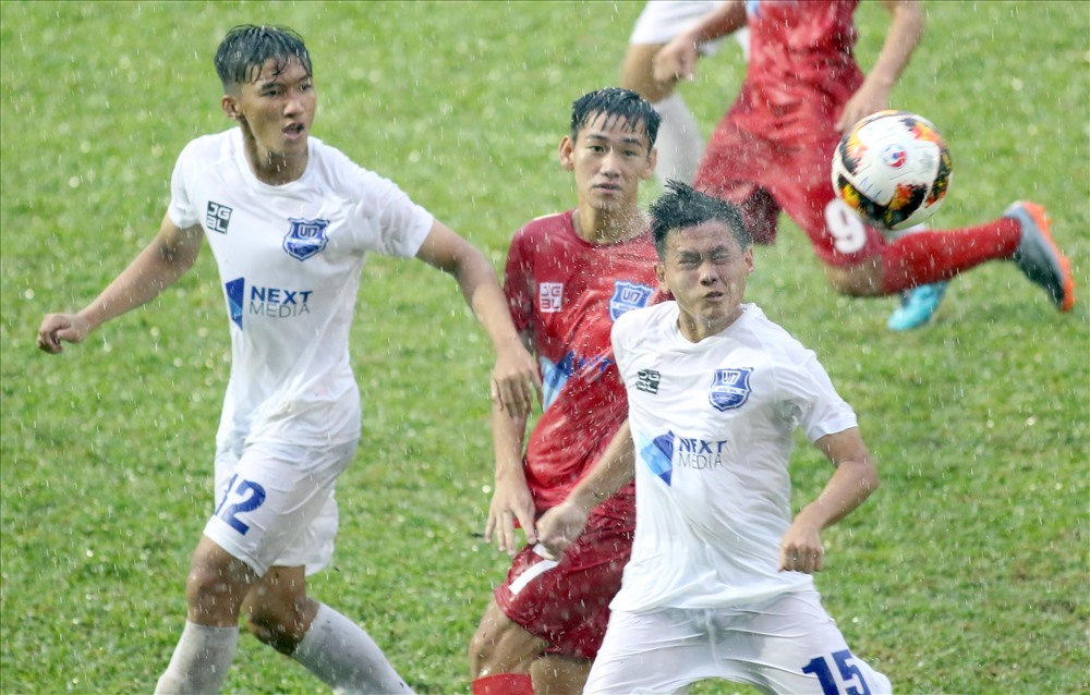 U17 PVF khẳng định sức mạnh của một ứng viên cho chức vô địch tại giải năm nay. Ảnh; Hữu Phạm