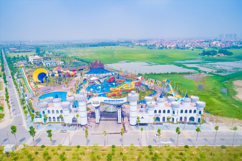 Công viên nước Thanh Hà là một trong những tiện ích mà cư dân Thanh Hà yêu thích nhất