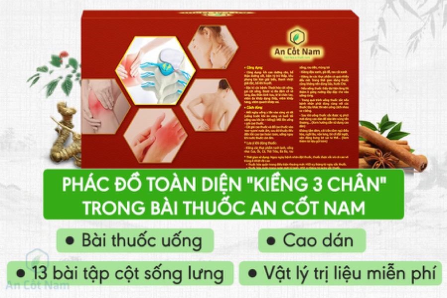 Những ưu điểm vượt trội chỉ có ở bài thuốc An Cốt Nam