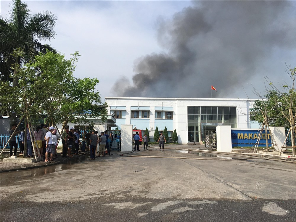 Trụ sở Cty may Makalot. Ảnh: Bùi Tú