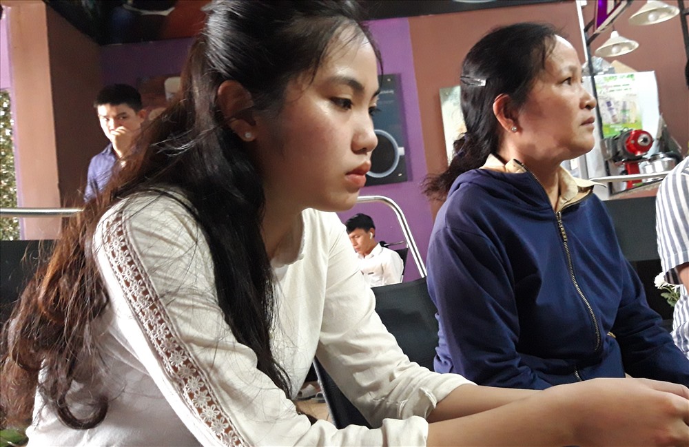 Nữ sinh viên trần tình do lúc đó quá rối nên đã nói lời chưa phải.