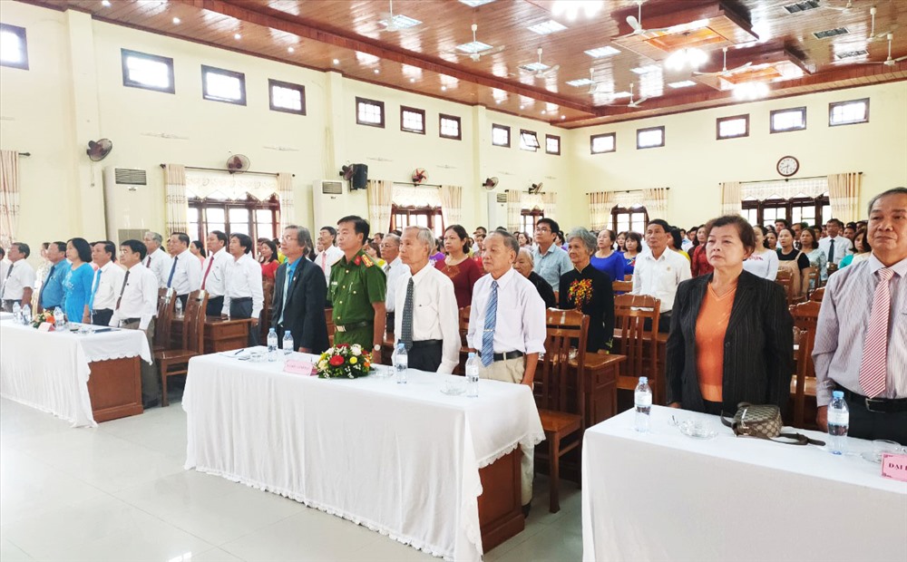 Quang cảnh lễ kỷ niệm.