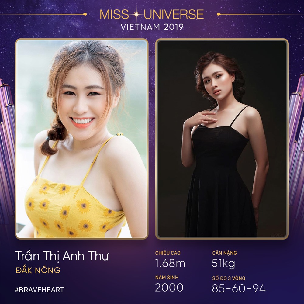 Hoa hậu Hoàn vũ Việt Nam chính là sân chơi để Anh Thư rèn luyện bản thân, cô hy vọng mình sẽ gặt hái thành công như hoa hậu H’Hen Niê. Ảnh: MUVN.