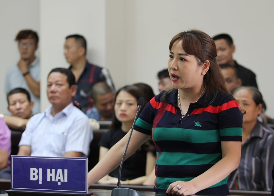 Chị Nghiêm Thúy Nga.
