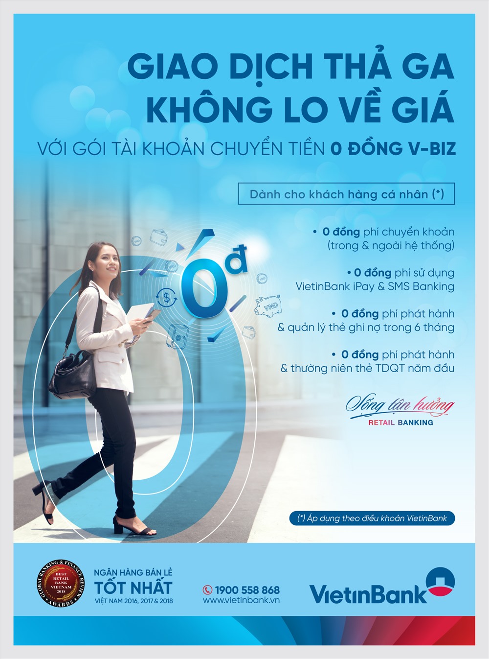 Ảnh poster gói sản phẩm Vbiz. Ảnh CTG