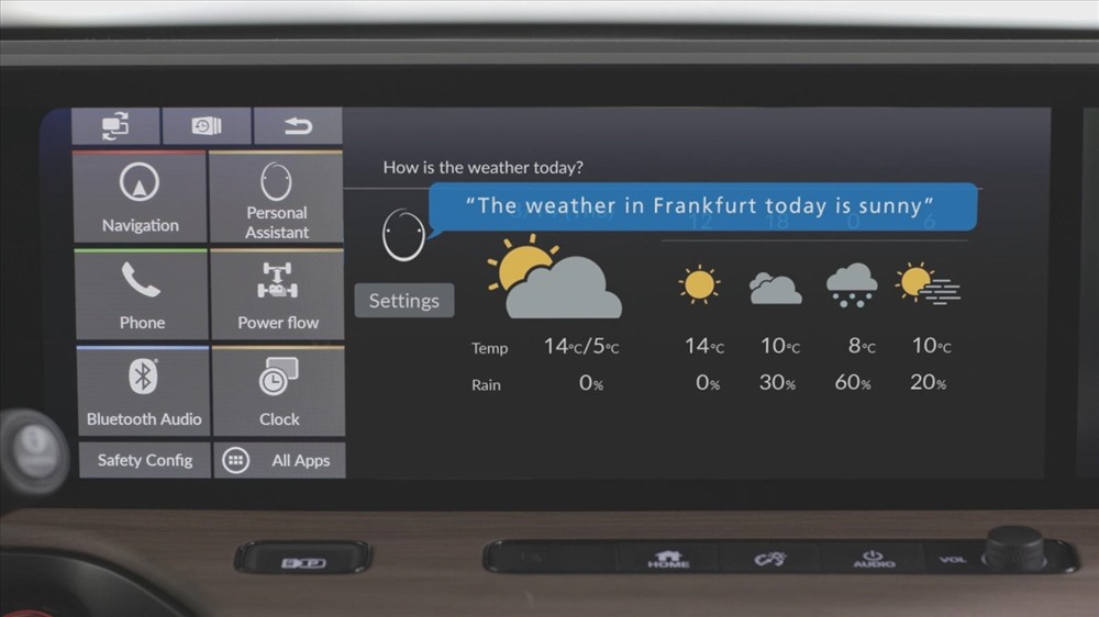 Màn hình LCD hiển thị rõ ràng sống động. Ảnh: Carbuzz