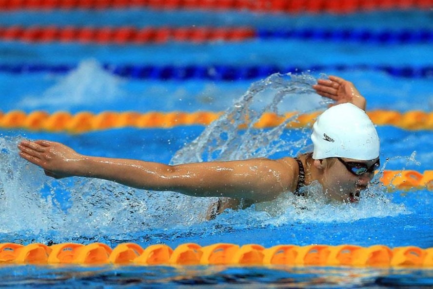 Ánh Viên không đạt chuẩn B Olympic ở nội dung sở trường. Ảnh: H.A