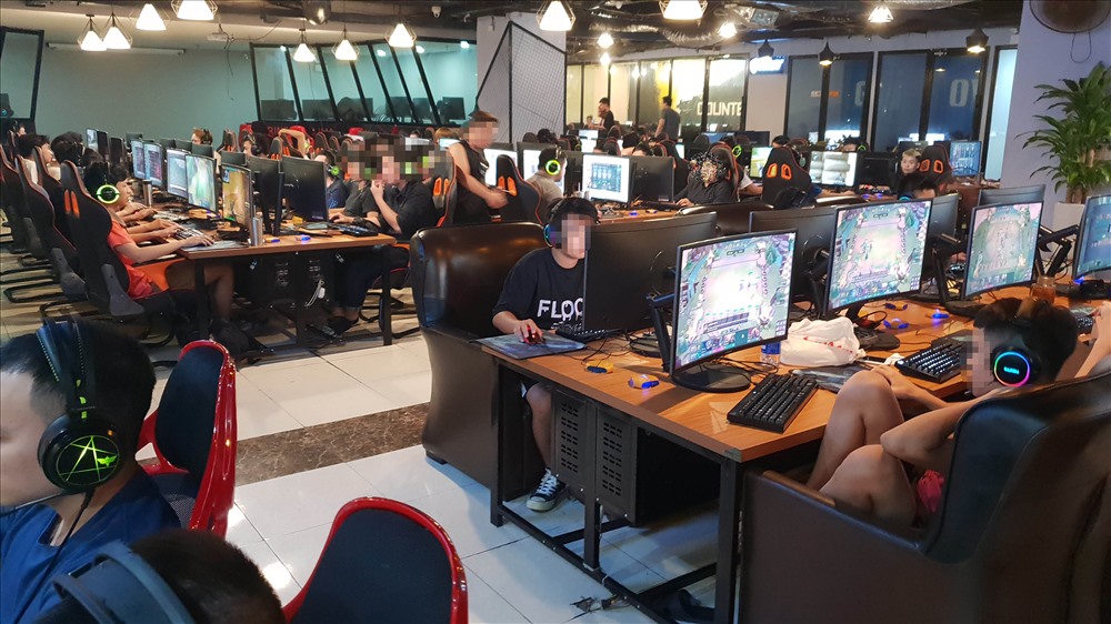 Một góc Gaming X (139 Cầu Giấy) thời điểm 2h đêm ngày 24.7.
