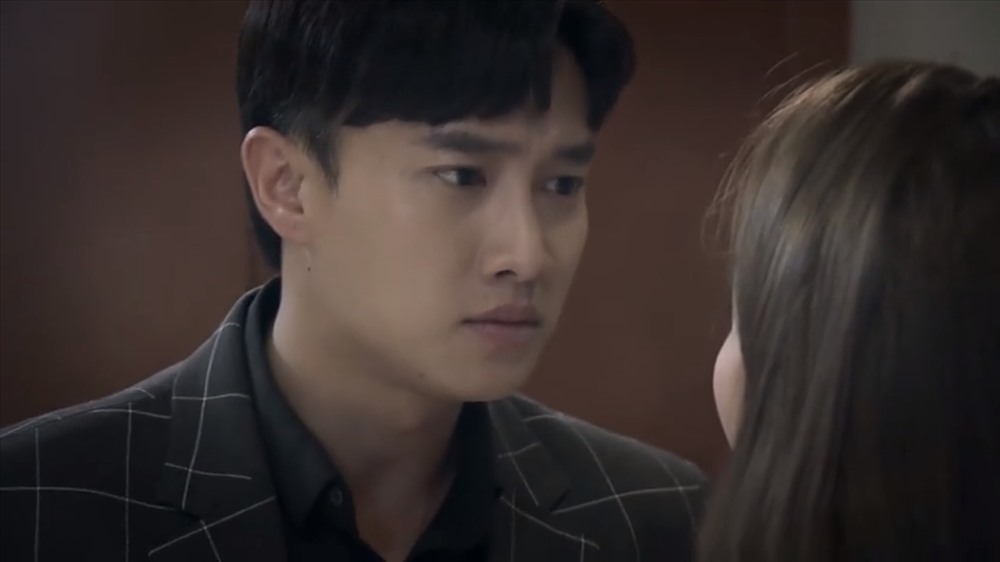 Vũ nói thẳng thắn với Nhã. Ảnh cắt từ clip