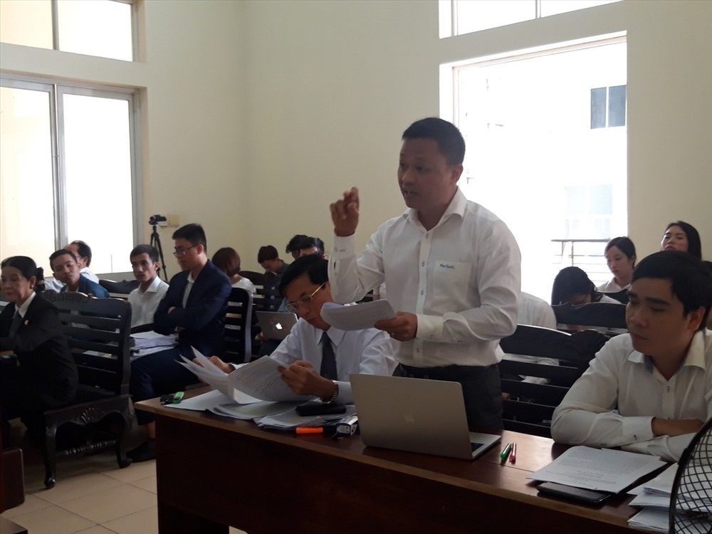 Đại diện quyền lợi cho bà Thảo trình bày.