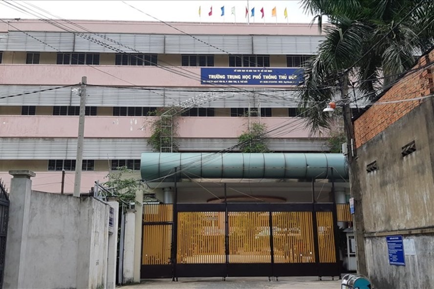 Trường THPT Thủ Đức. Ảnh: A.N