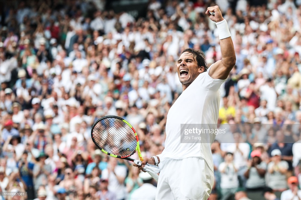 Nadal chơi đúng với đẳng cấp. Ảnh: Getty.