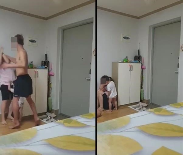 Cảnh sát cho biết nghi phạm vụ bạo hành tại Yeongam say xỉn và đánh đập vợ mình trước mặt đứa con trai 2 tuổi. Ảnh: Korea Times.
