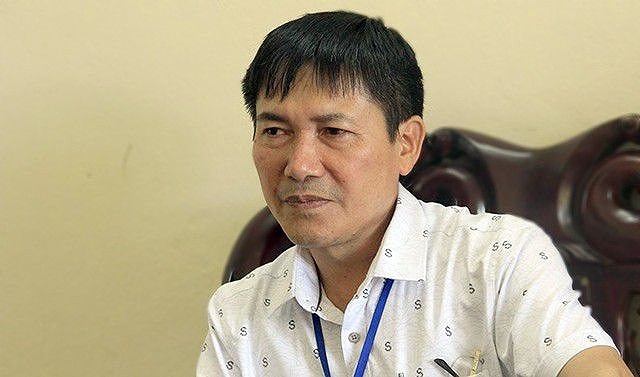 Ông Dương Văn Nhuận, Chủ tịch UBND xã Minh Trí. Ảnh: Q.P.