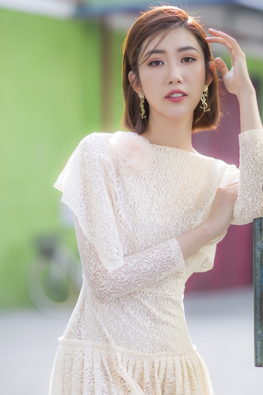 Nữ diễn viên sinh năm 1991 thừa nhận “Gạo nếp gạo tẻ” đã thay đổi cuộc sống của cô. Ảnh: FBNV.