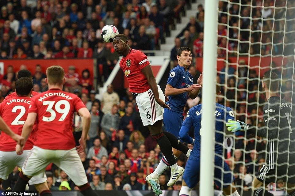 Pogba đã chơi tốt. Ảnh: Getty.