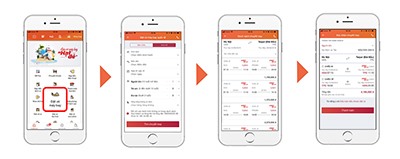 Hướng dẫn đặt vé máy bay trên Ứng dụng Agribank E-Mobile Banking