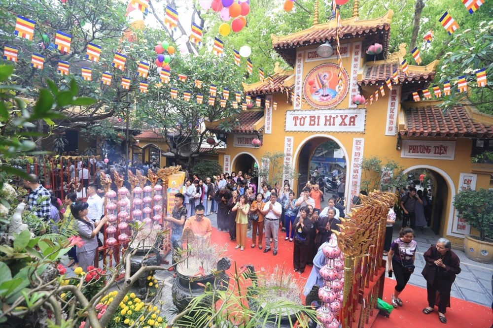 Chùa Quán Sứ. Ảnh: ST