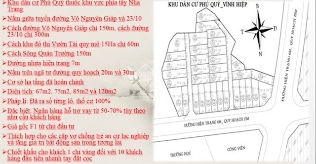 Sở Xây dựng tỉnh Khánh Hòa khẳng định hiện nay trên địa bàn tỉnh Khánh Hòa không có dự án nhà ở nào có tên gọi là “Khu dân cư Phú Quý“. Ảnh: Vietnamnet