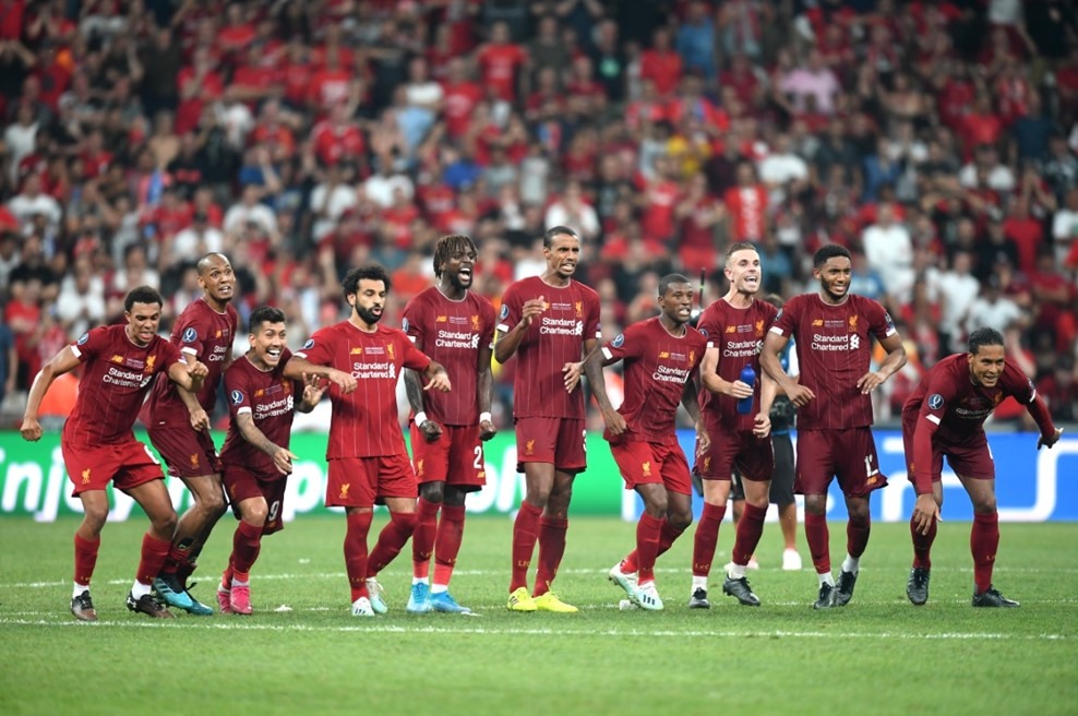 Liverpool đã giành Siêu Cúp Châu Âu. Ảnh: Getty