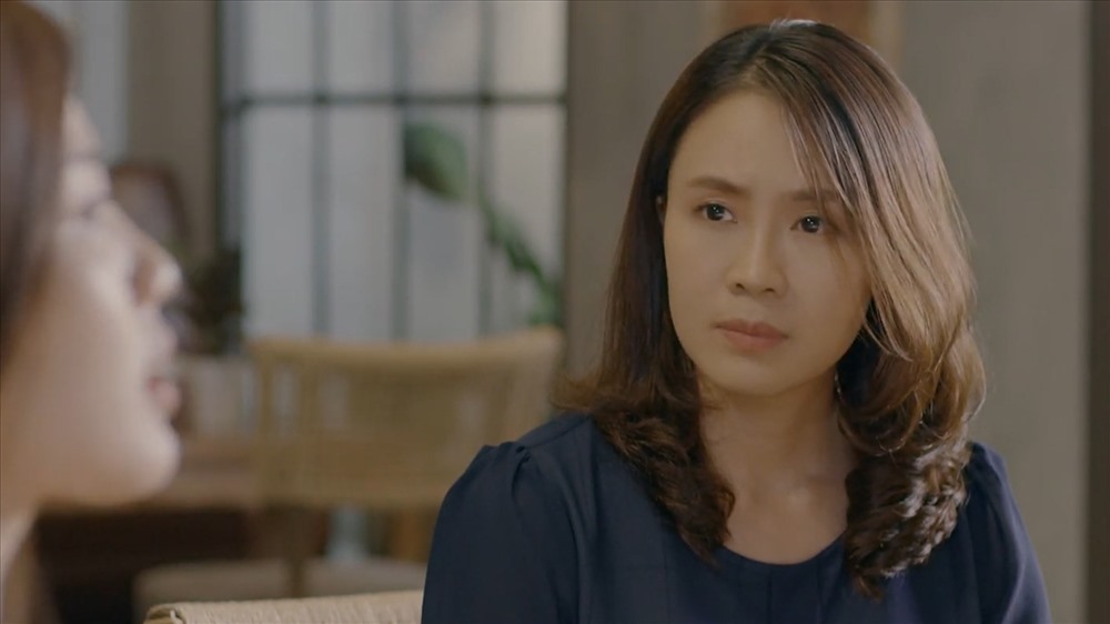 Tiểu tam tuyên bố cướp chồng Khuê. Ảnh: VTV