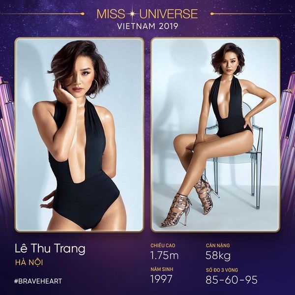 Cô cao 1m75, Thu Trang sở hữu vóc dáng quyến rũ với số đo 85-60-95. Ảnh: MUVN.