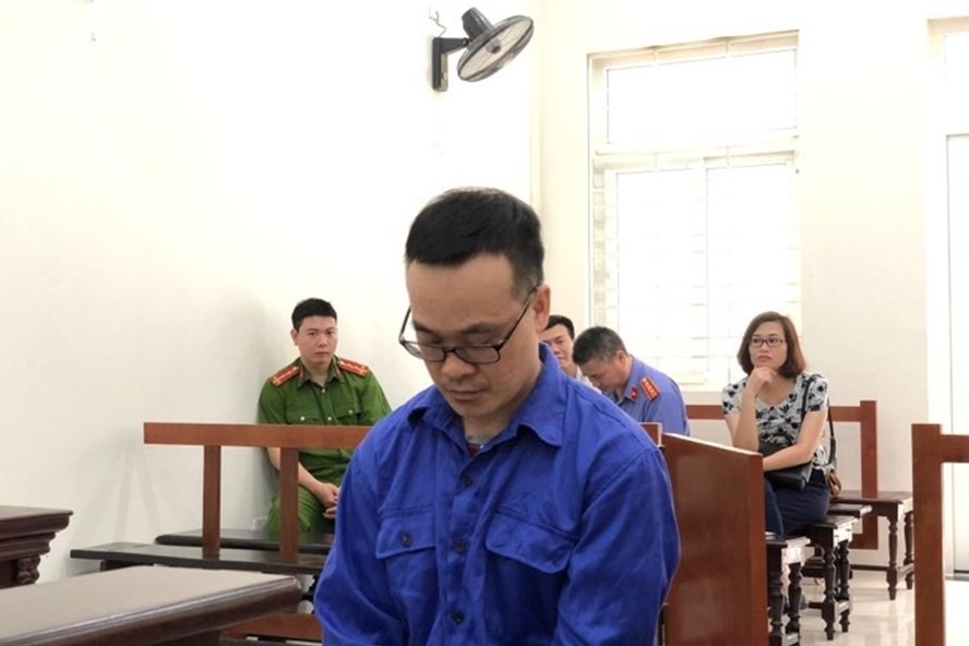 Bị cáo Thân Thái Phong. Ảnh: C.N