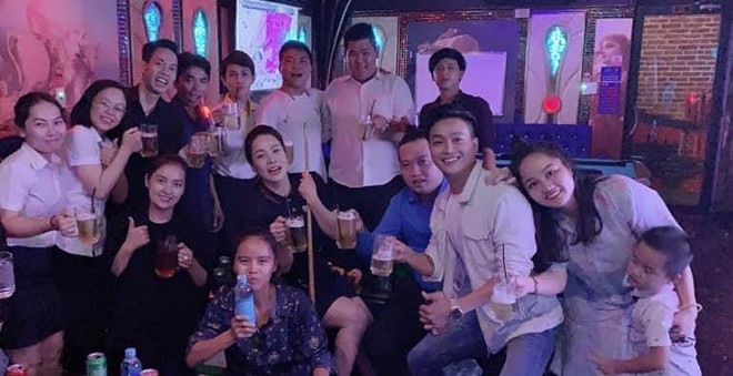 Tiệc sinh nhật của Nhật Kim Anh. Ảnh: FBNV