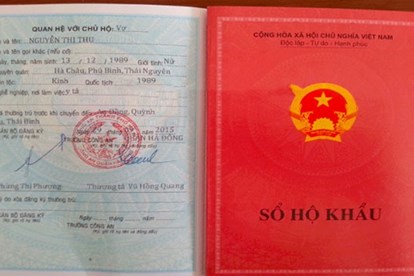 Kết quả hình ảnh cho sổ hộ khẩu