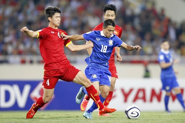 Chanathip từng đối đầu với Việt Nam ở vòng loại World Cup 2018 cách đây 4 năm. Ảnh: TL