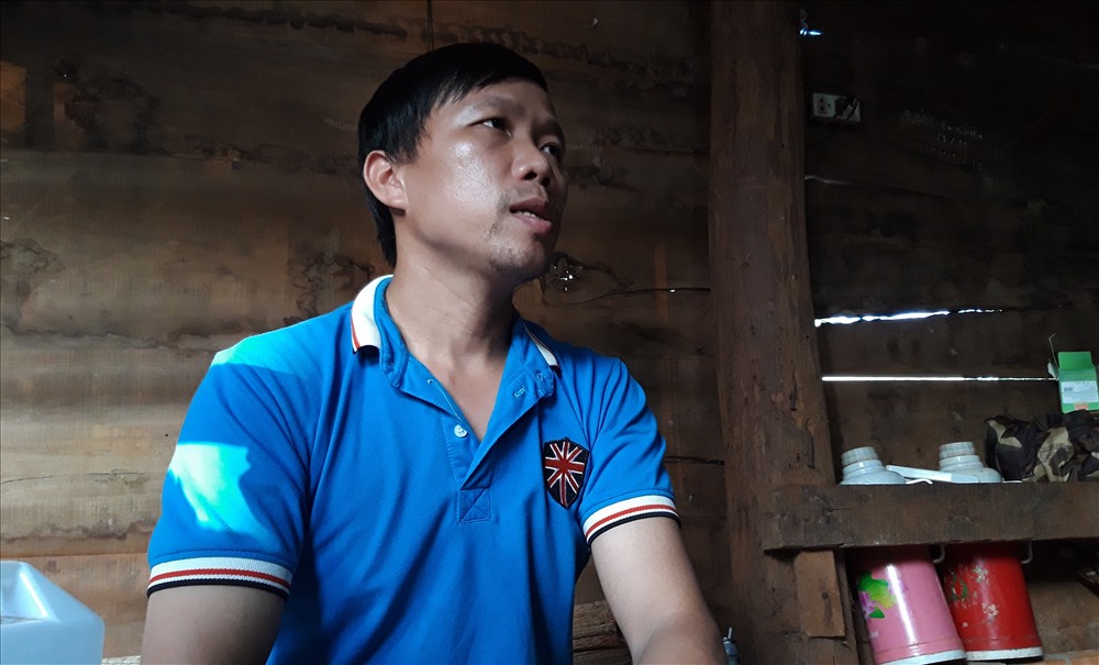 Anh Ma Đình Sắc chồng sản phụ bị bỏ giữa đường khiến con tử vong.