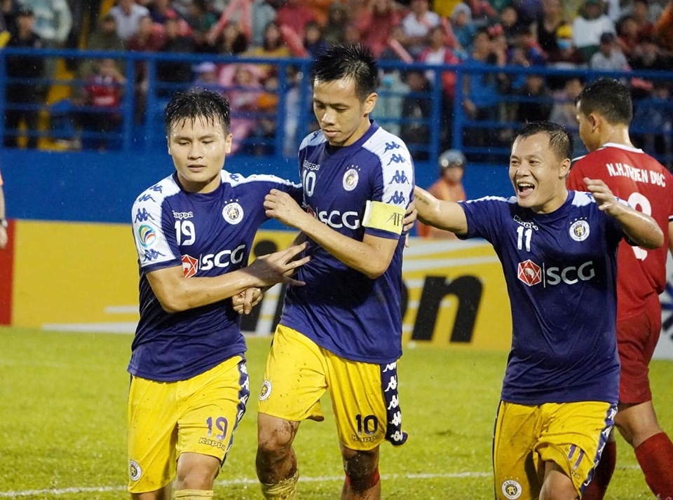 Thủ quân của Hà Nội nhận được những khen “có cánh” từ AFC. Ảnh: Duy Linh