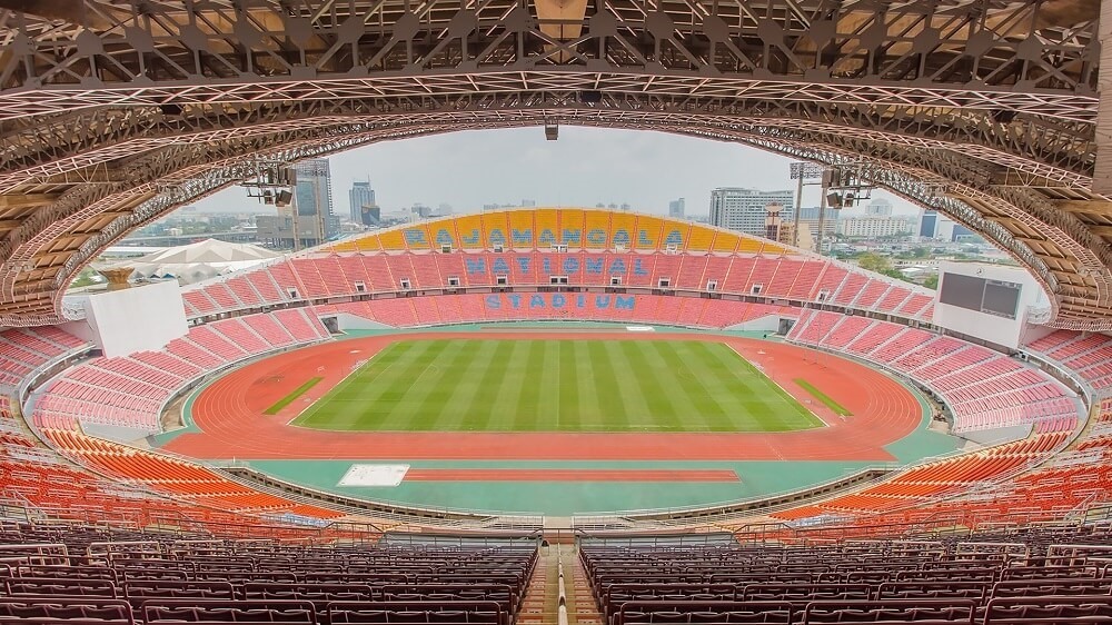 Thái Lan không thể dùng SVĐ Quốc gia Rajamangala để tiếp đón Việt Nam tại VL World Cup 2022. Ảnh: FOX Sports.