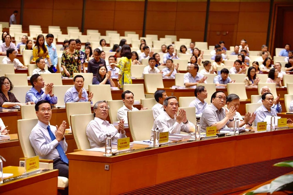 Các đại biểu tham dự Hội nghị. Ảnh T.Vương