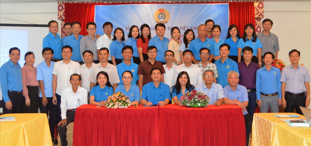 42 cán bộ công đoàn thuộc LĐLĐ 19 tỉnh, TP miền Trung - Tây Nguyên tham gia tập huấn