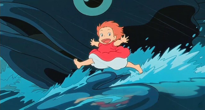 Bộ phim Ponyo của đạo diễn Miyazaki.